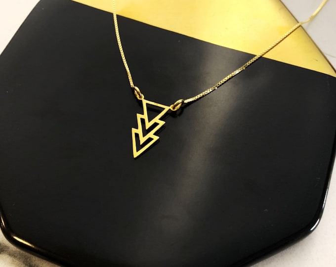Collar Triangulos - Triangle Necklace