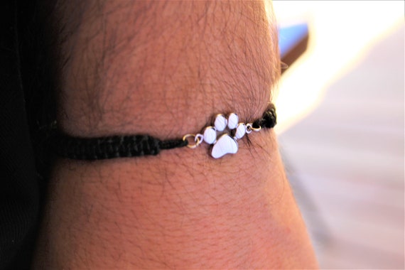 Paw print shop bracelet
