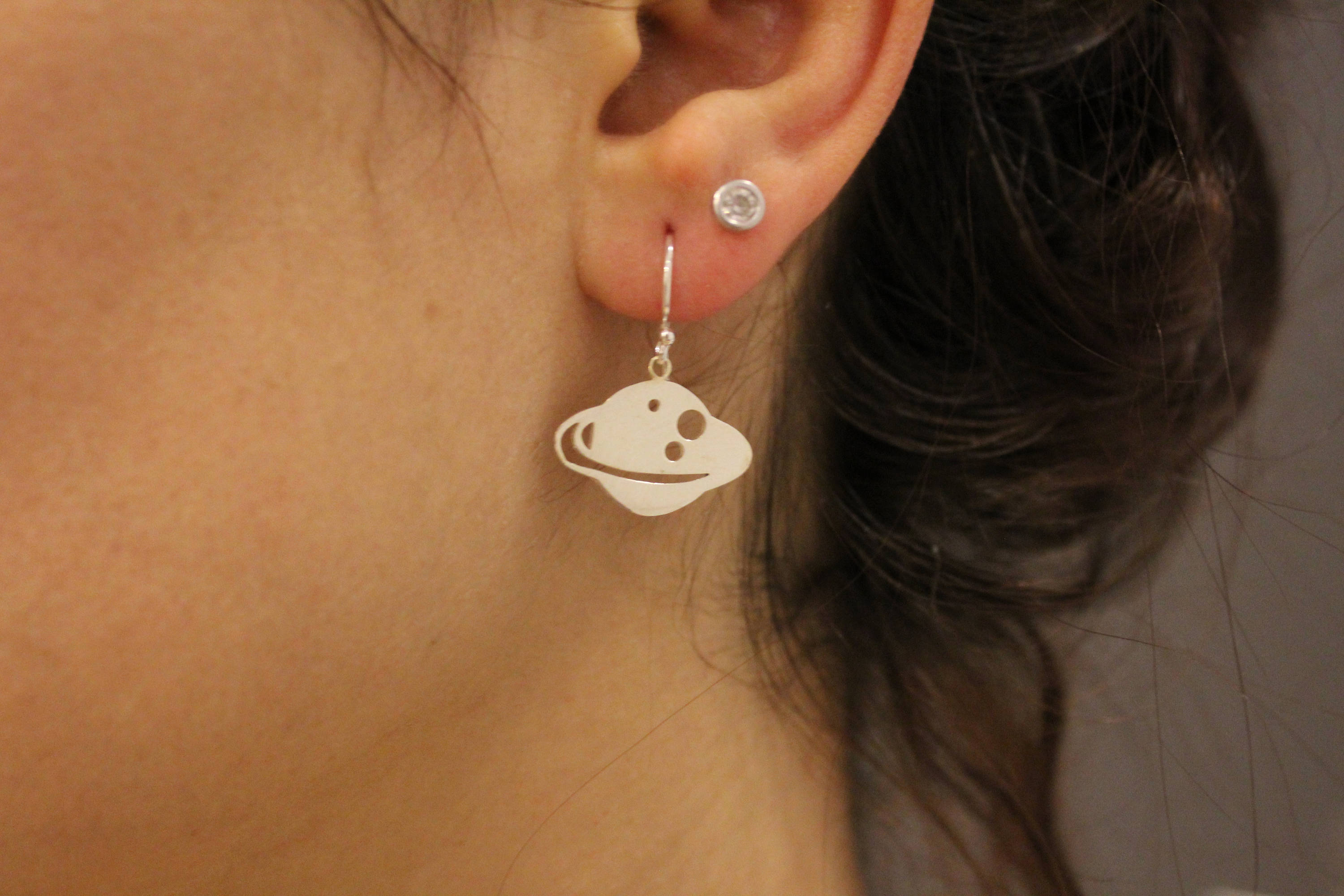 saturn earrings amazon