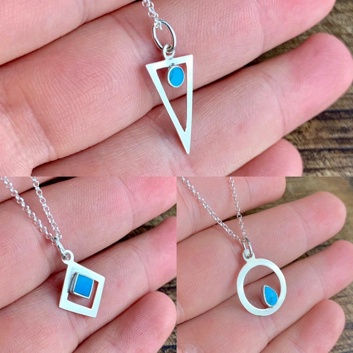 Turquoise Necklace, Necklaces For Women, Turquoise Jewelry, Dainty Necklace, Turquoise Pendant 