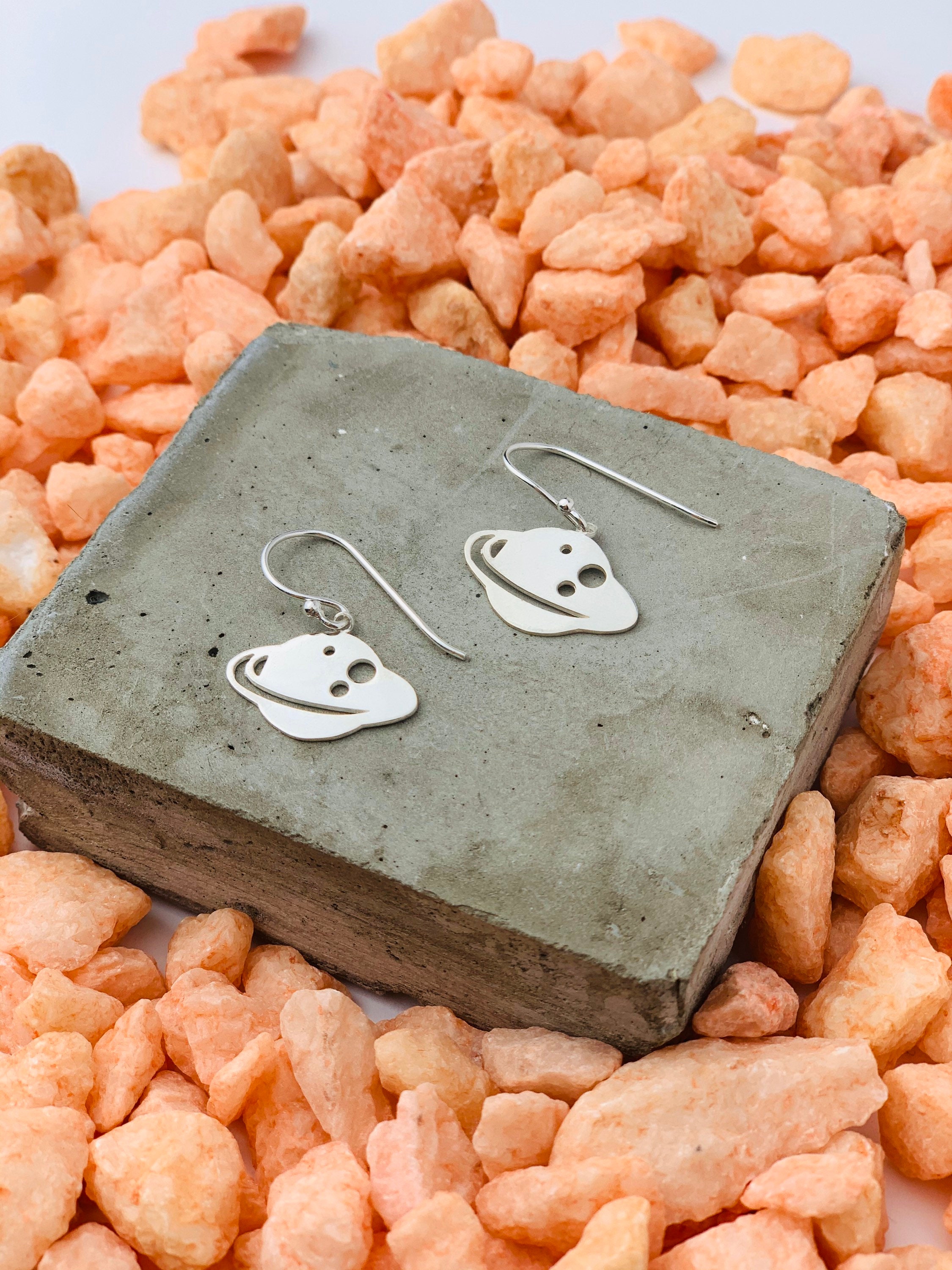 saturn earrings amazon