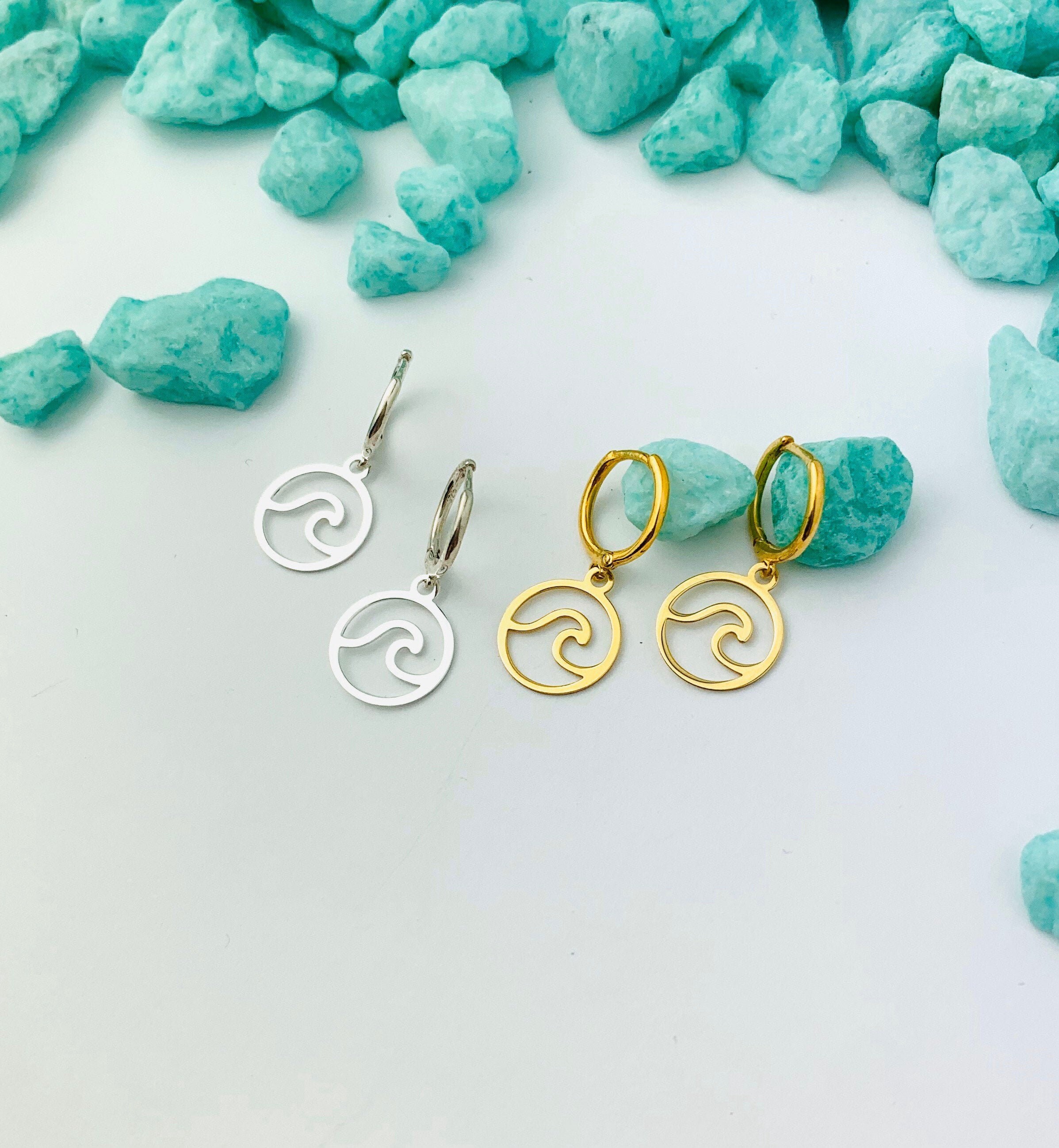 Wave Hoops Earrings S00 - Women - Accessories