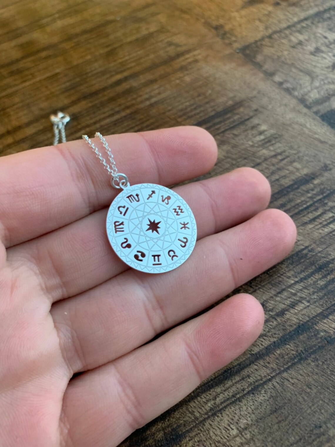 Sterling Silver Zodiac Necklace for Women Zodiac Jewelry Etsy
