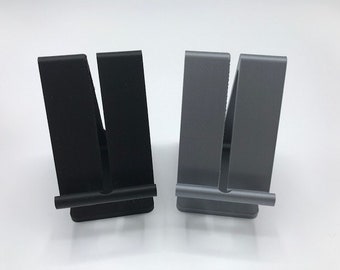 Use While Charging!! iPhone iPad Holder - Functional Charging Cord Design Makes This Cell Phone / Tablet Holder the Perfect Desk Accessory