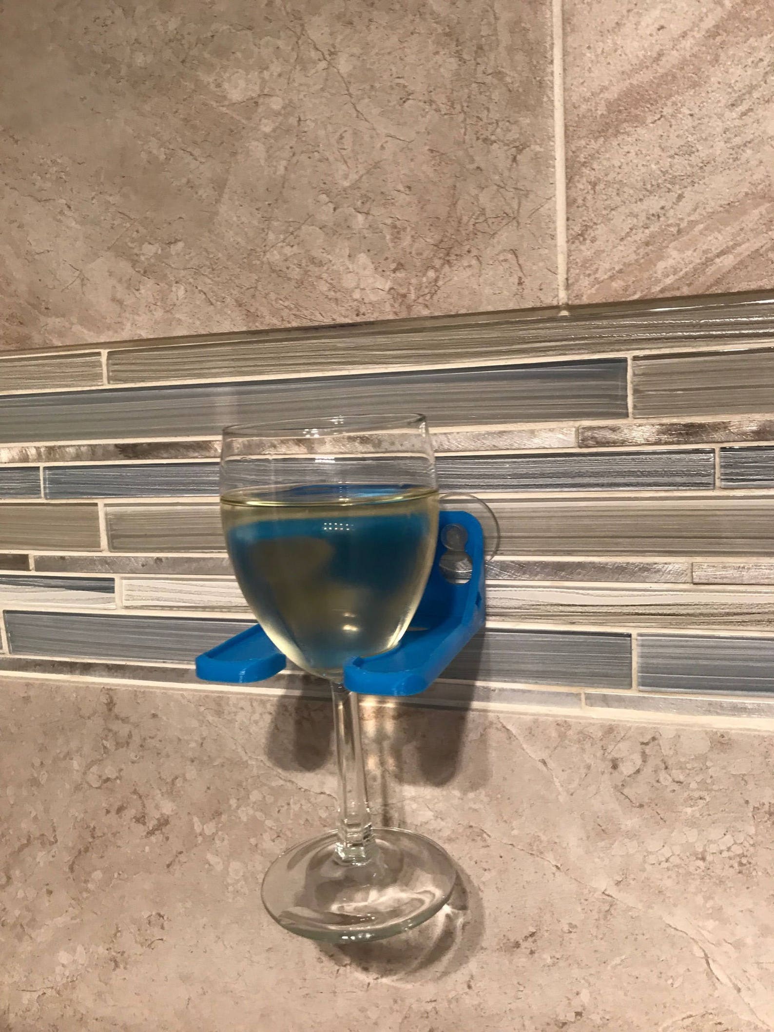Bath and Shower Wine Glass Holder Relax in the Bath With A | Etsy
