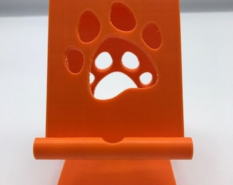 Suporte para celular iPhone para amantes de cães - O design fofo da pata de cachorrinho torna este suporte para celular / tablet o acessório perfeito para amantes de cães