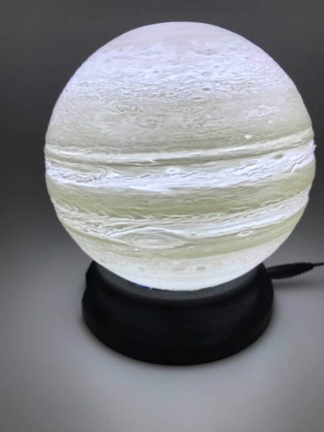 Jupiter LED Tabletop Lamp Great for a Your Solar Etsy