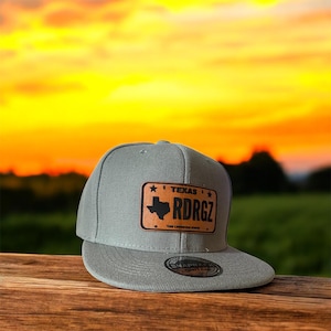 Leather Patch Hat Custom Name, High Quality Stitching, Logo Branded Hats, Company and Corporate Hats, Snapback