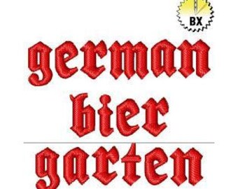BX Fette Fraktur - Machine Embroidery Font, Embroidery Design, Embroidery Patterns, Embroidery Files, Instant Download