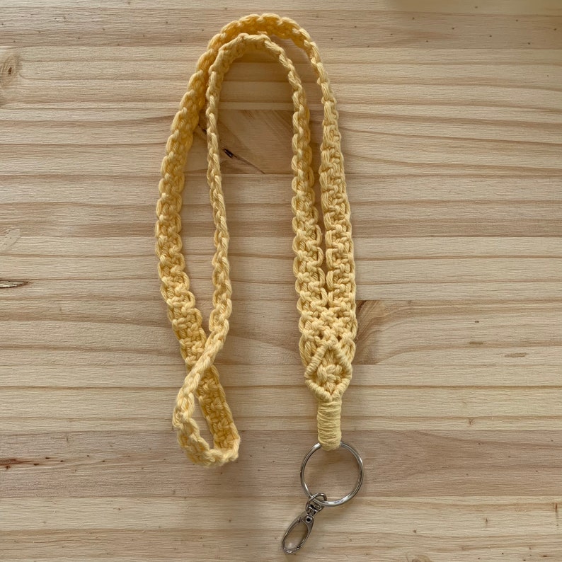 Macrame Lanyard Etsy