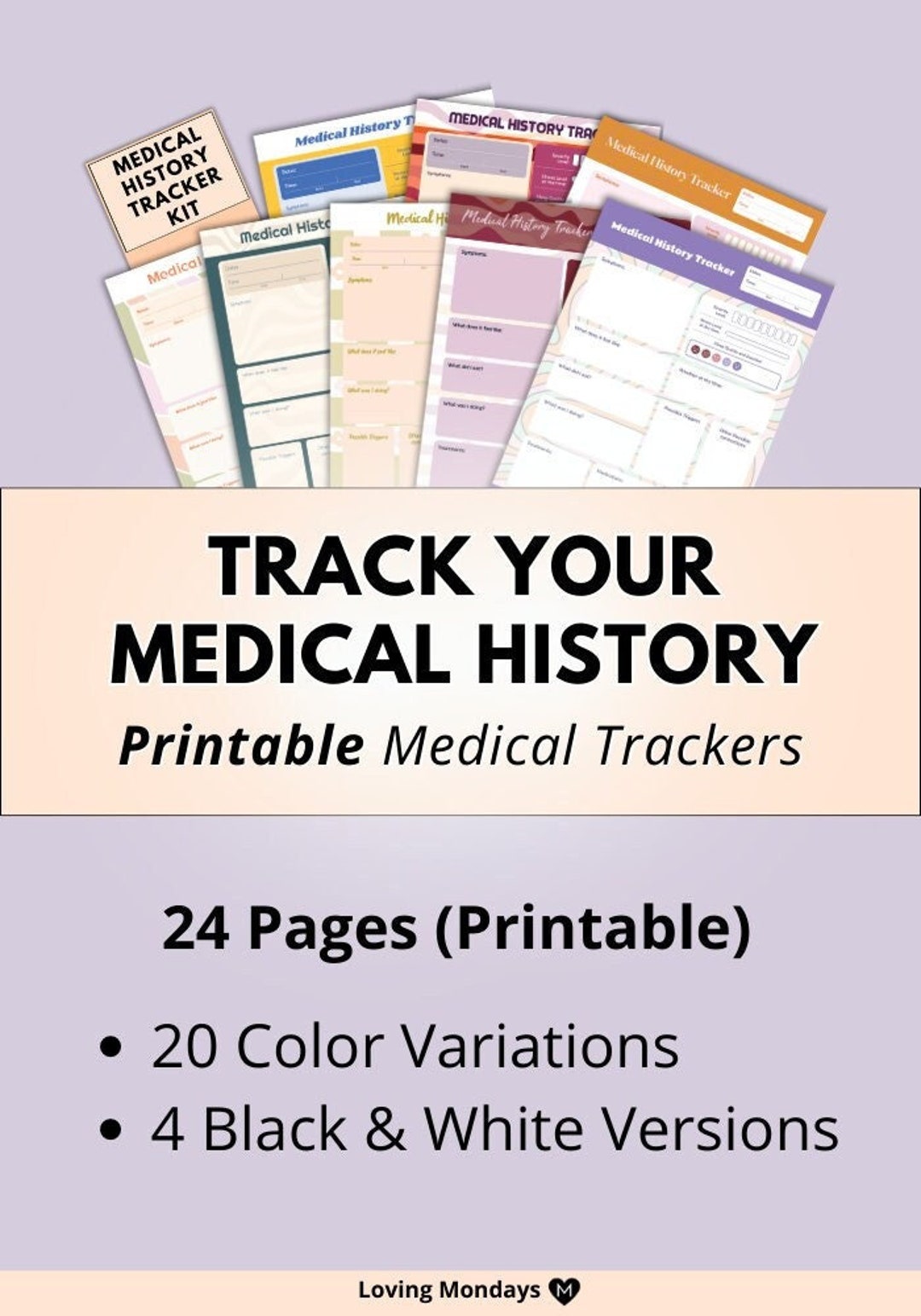 PDF Medical History Printable ~ Medical History Form, Health & Wellness ...
