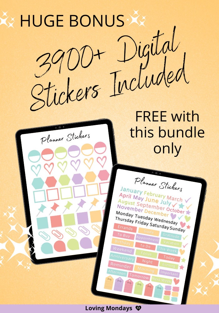 free digital planner goodnotes