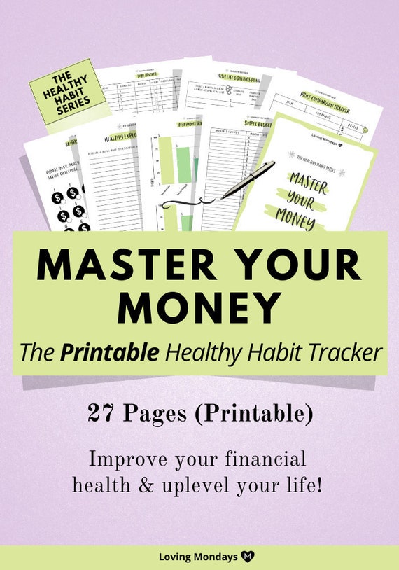 Printable Financial Planner & Budget Planner Kit Financial | Etsy