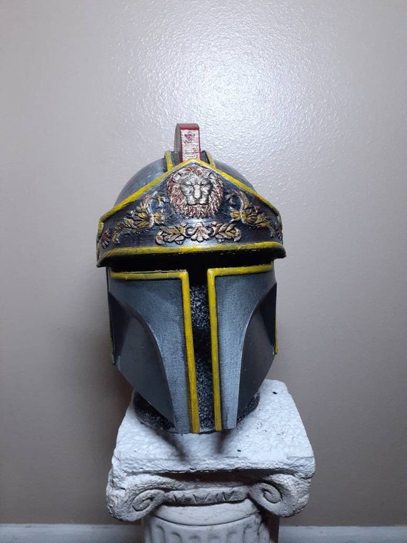 Roman Centurion Mandalorian helmet