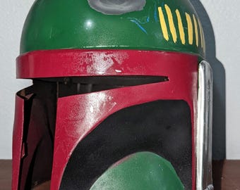 Custom Steel Mandalorian Helmets