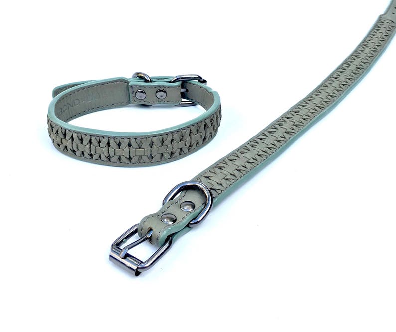 The CHELSEA Dog Collar Our beautifully made leather dog | Etsy