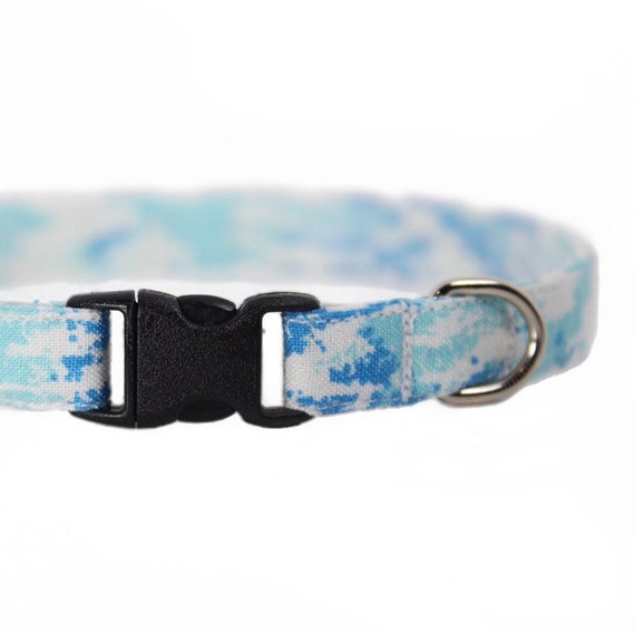 light blue cat collar