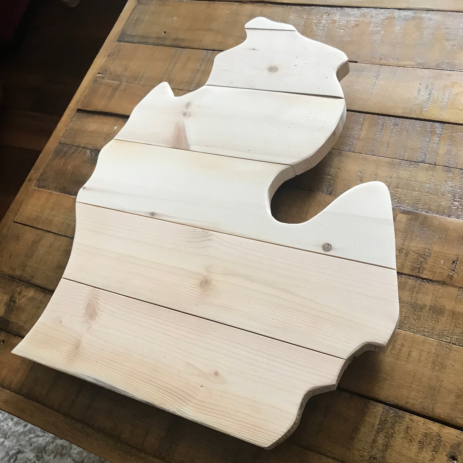 Wooden Michigan Sign, Michigan Art, Michigan Decor, Homemade, State ...