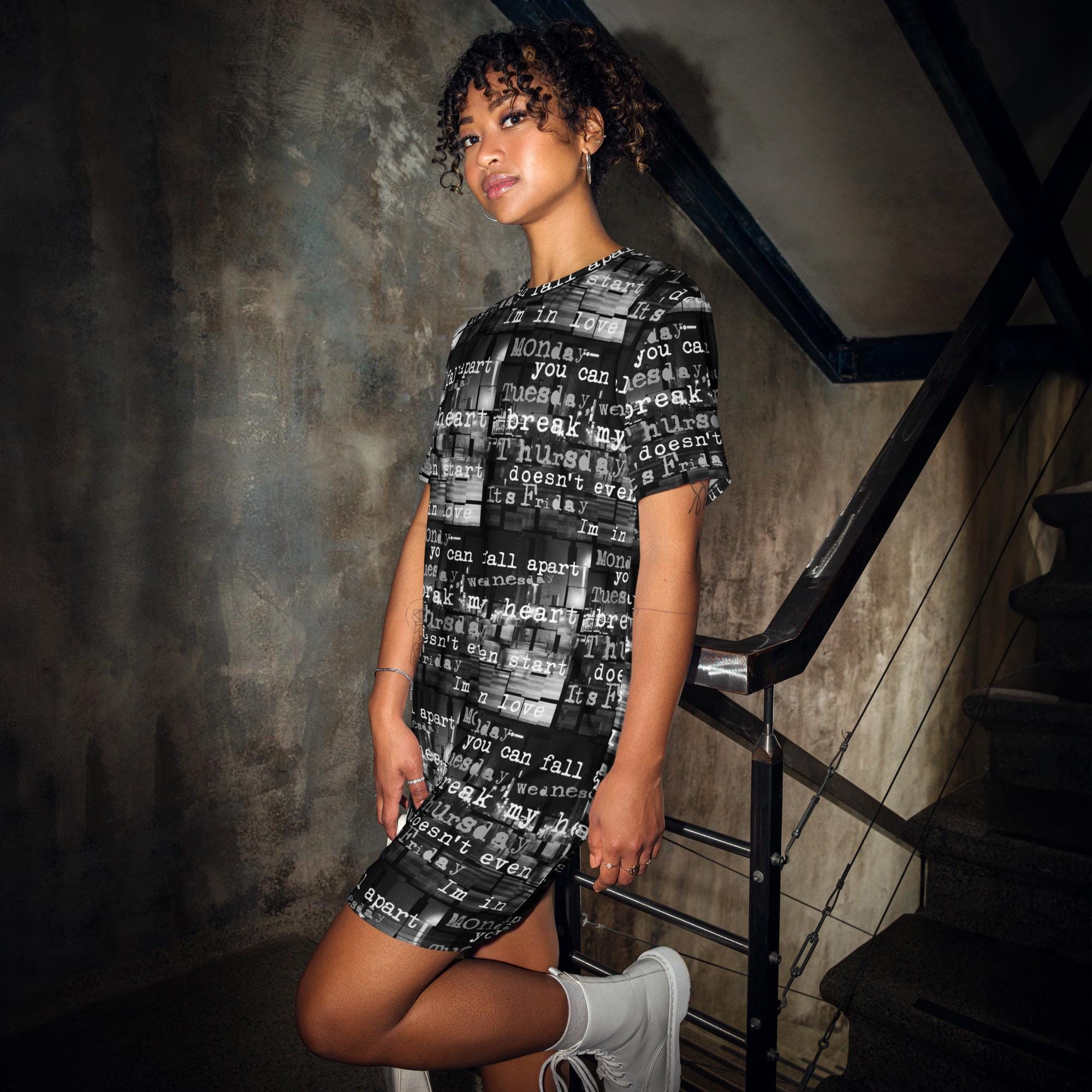 The Cure T Shirt Dress - Etsy The Cure T Shirt Dress - Etsy