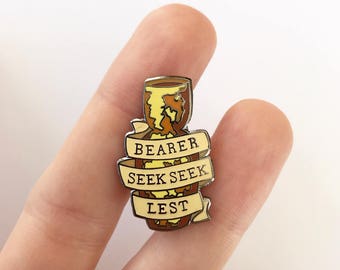Dark Souls Estus Flask Glow-In-The-Dark Pin