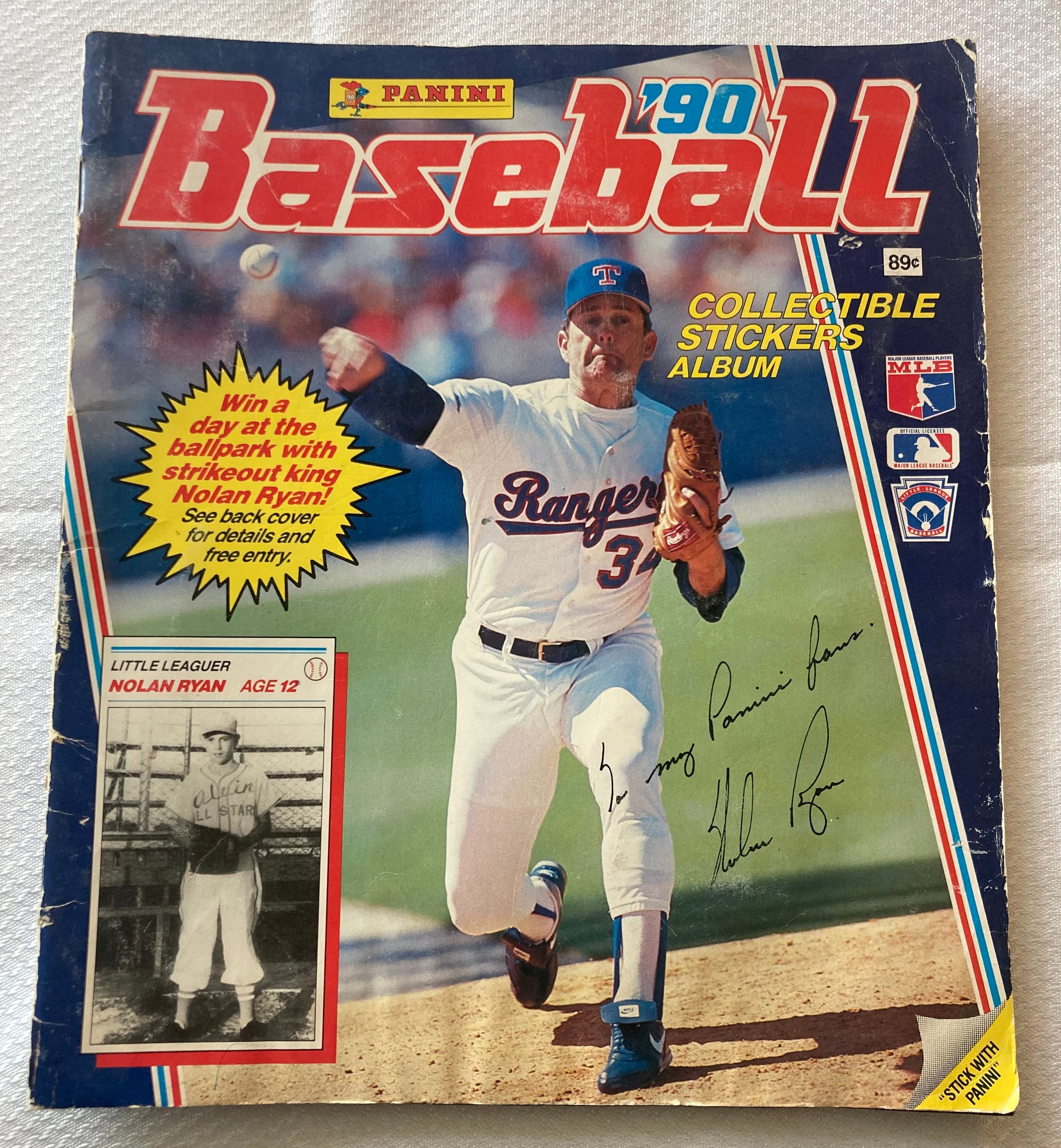 PANINI】パニーニ '90 Baseball COLLECTIBLE STICKERS EACH