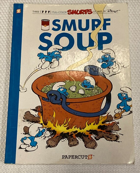 Smurfs story book sale