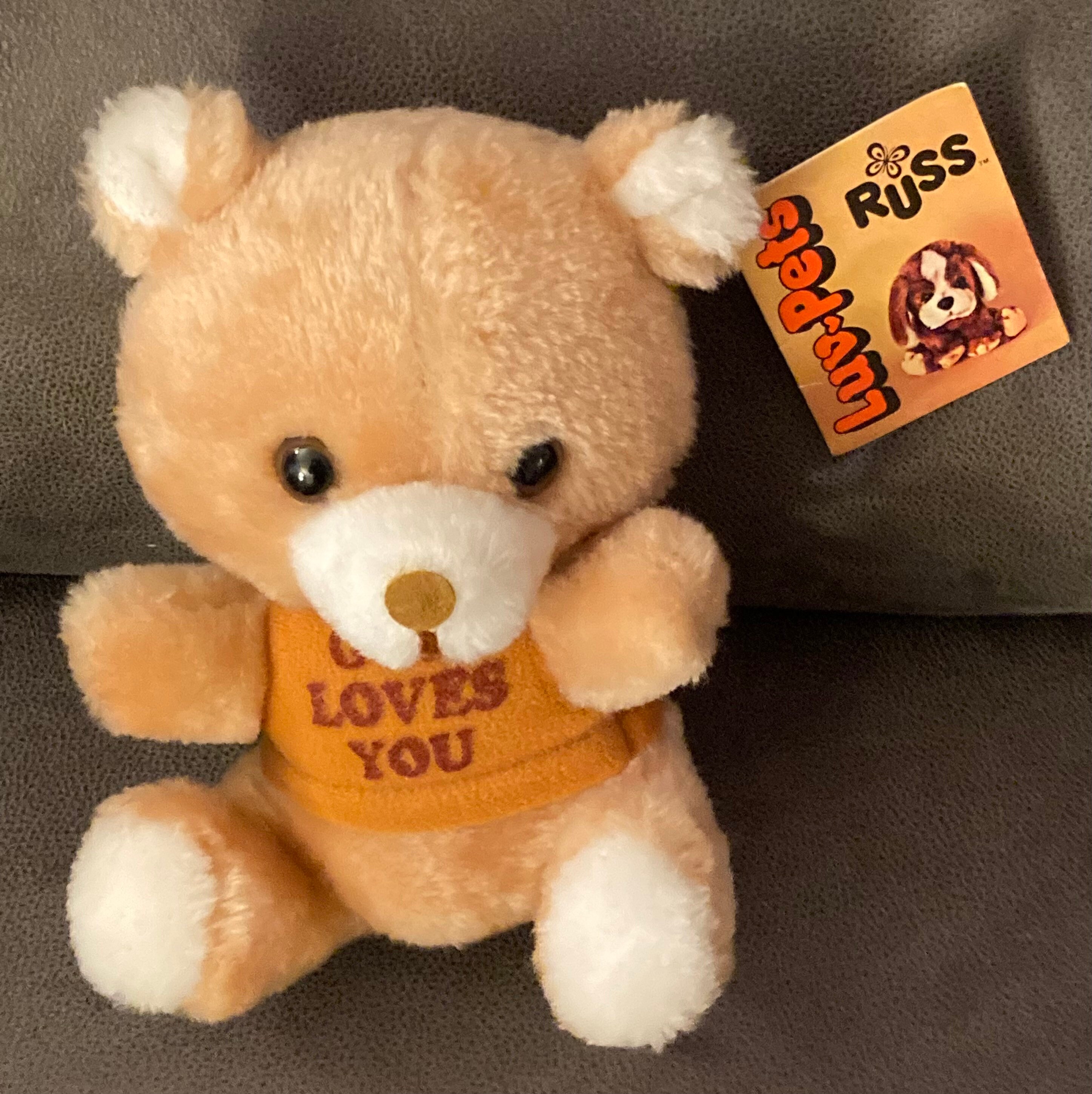 Vintage 1979 Russ Berrie Luv Pet Stuffed Animal Etsy