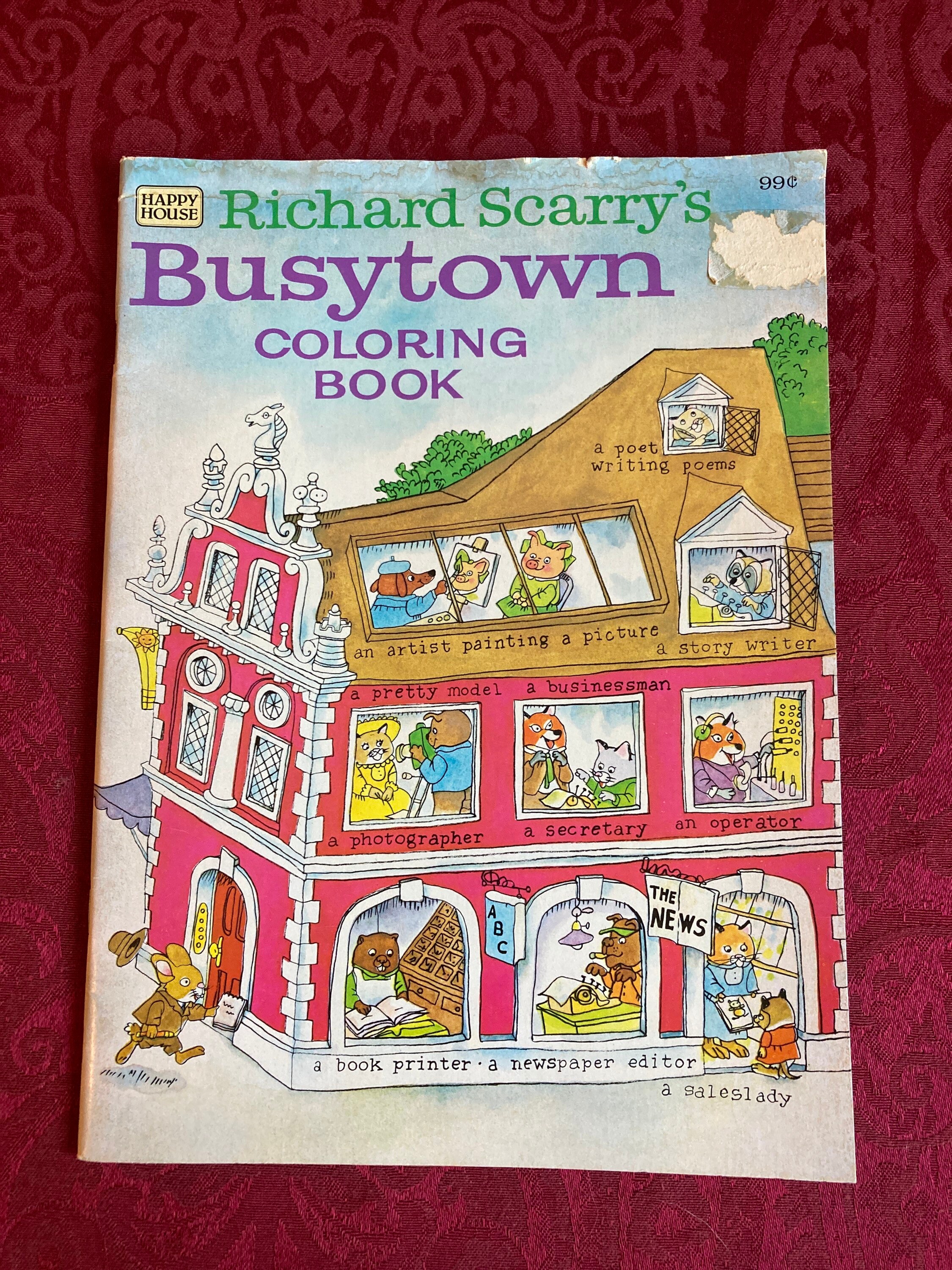 Busytown Coloring Pages