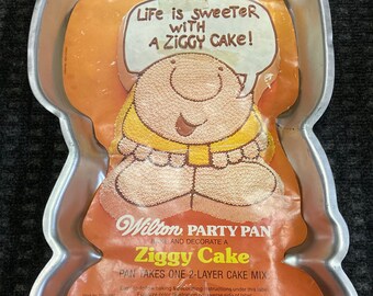 Vintage 1978 Wilton Party Cake Pan - ZIGGY