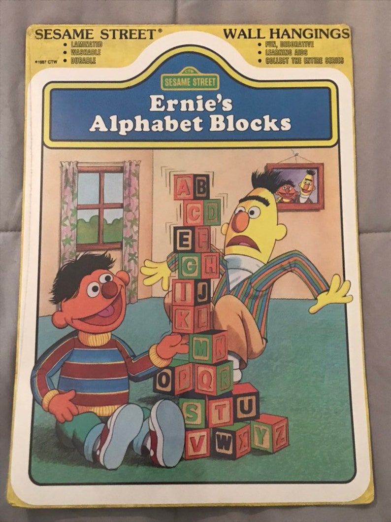 sesame street alphabet blocks