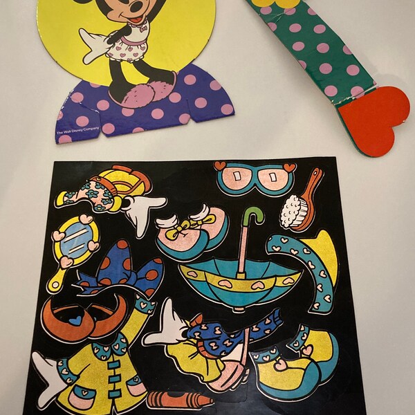 Minnie Mouse Colorforms - Etsy