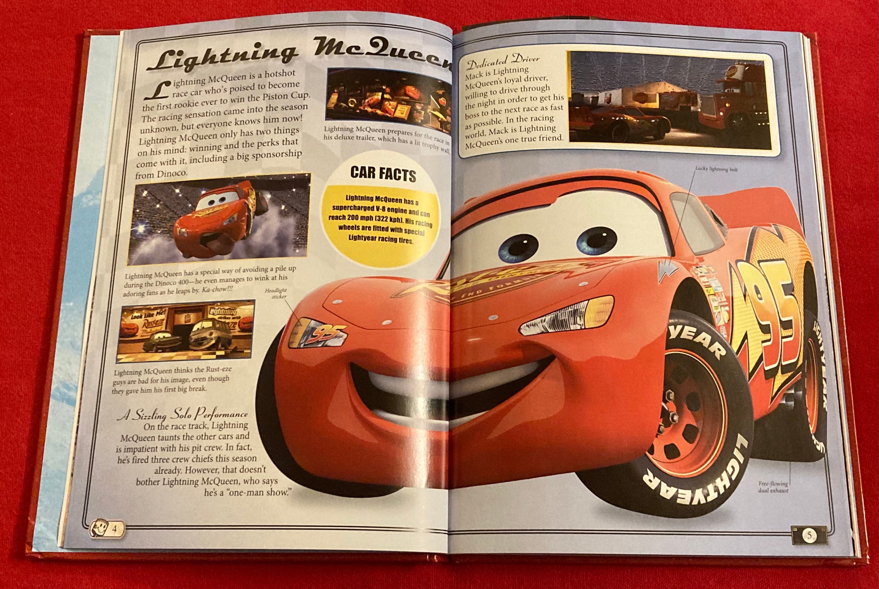 Set of 12 Disneys Pixar Cars Childrens Etsy