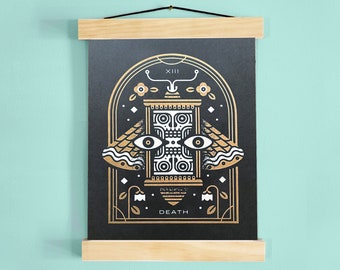 Ethereal Visions Tarot Deck - 80 Hand Drawn Cards With Gold Foil, Art