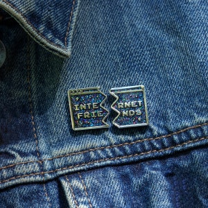 Internet Friends Enamel Pin Set image 3