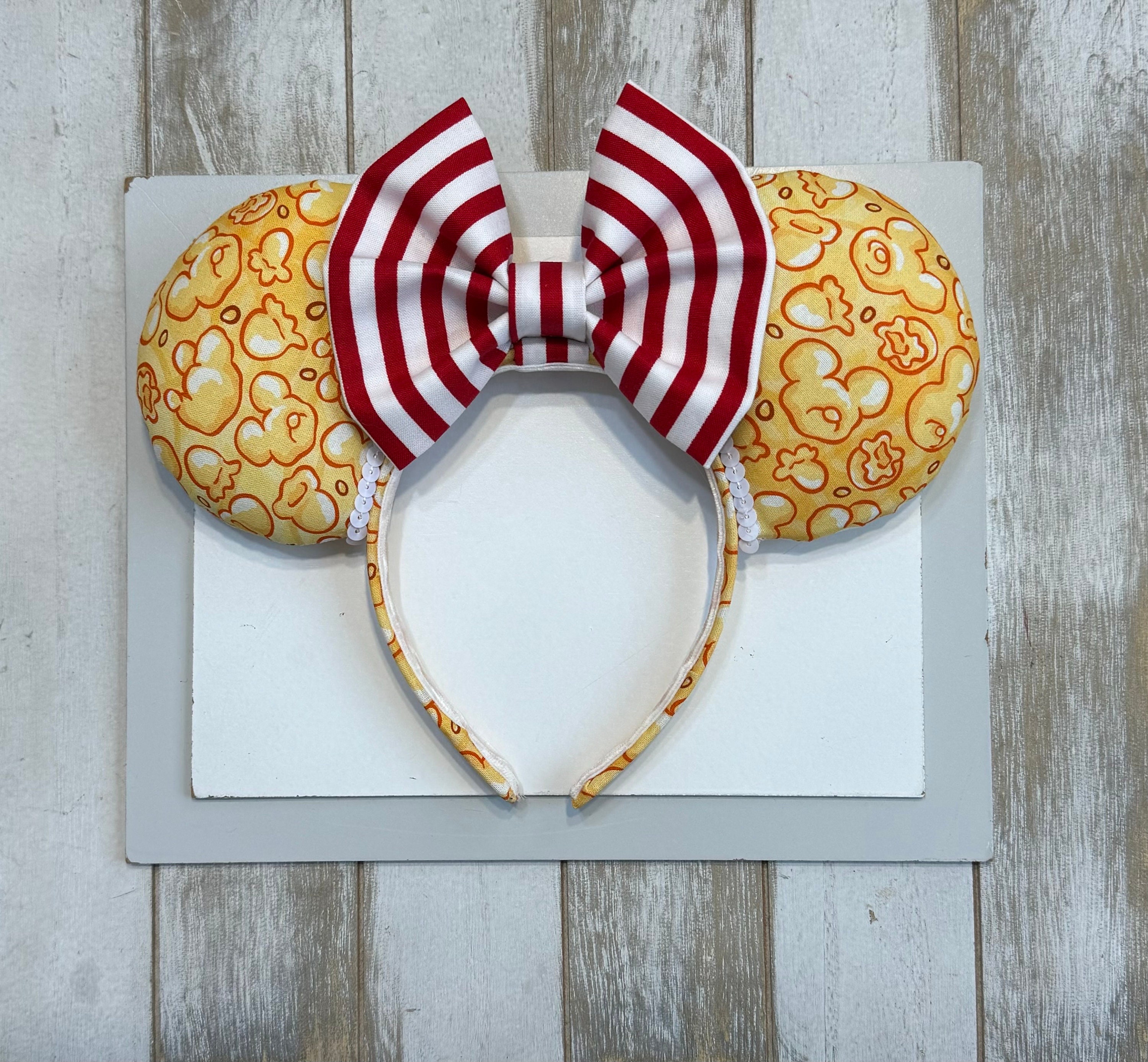 Popcorn Mickey Mouse Ears, Disney Inspired, Handmade - Etsy