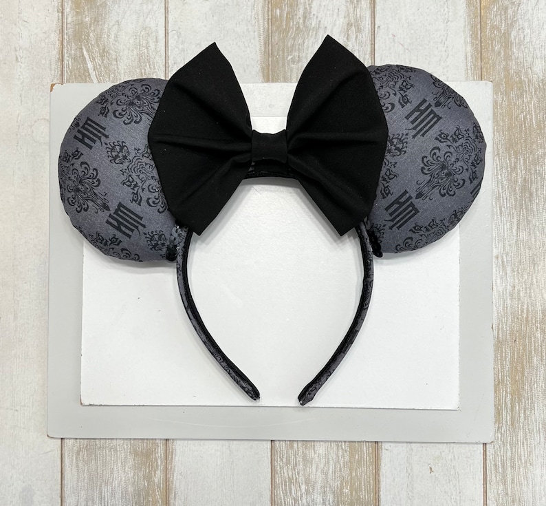 Haunted Mansion Ears. Haunted Mansion Mickey Ears. Haunted Mansion Minnie ears. Haunted Mansion Wallpaper Ears. image 1
