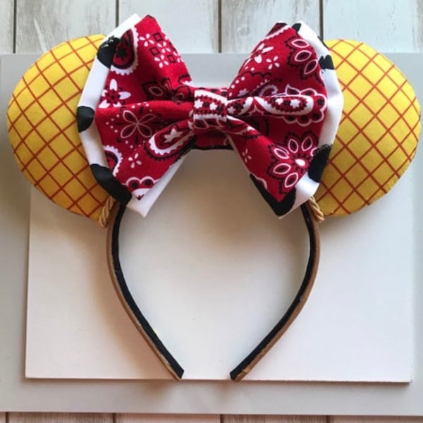 Woody Ears. Woody Mickey Mouse Ears. Toy Story Ears. Toy Story Mickey Ears