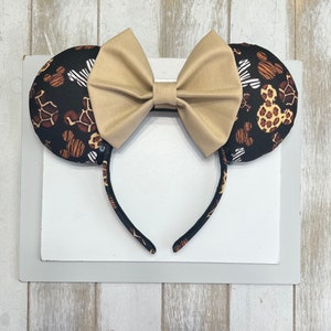 Animal Print Mickey Ears , Animal Print Minnie Ears, Animal Kingdom Ears