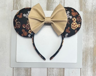 Animal Print Mickey Ears , Animal Print Minnie Ears, Animal Kingdom Ears