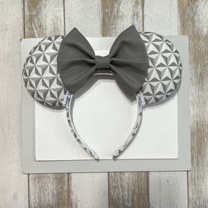 Spaceship Earth Ears. EPCOT ears . Spaceship Earth Mickey Ears. Spaceship Earth Minnie Ears . Epcot Mickey Ears