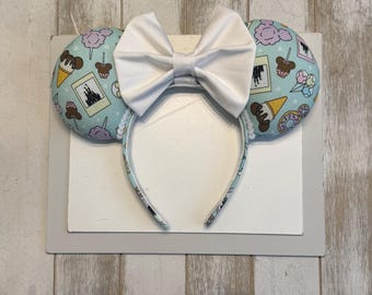Disney Snacks Mickey Ears Headband, Park Treats