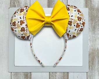 Disney Snacks Mickey Ears .. Dole Whip Mickey Ears. Churro Mickey Ears. Popcorn Mickey Ears. Mickey Ice Cream Bar Ears.