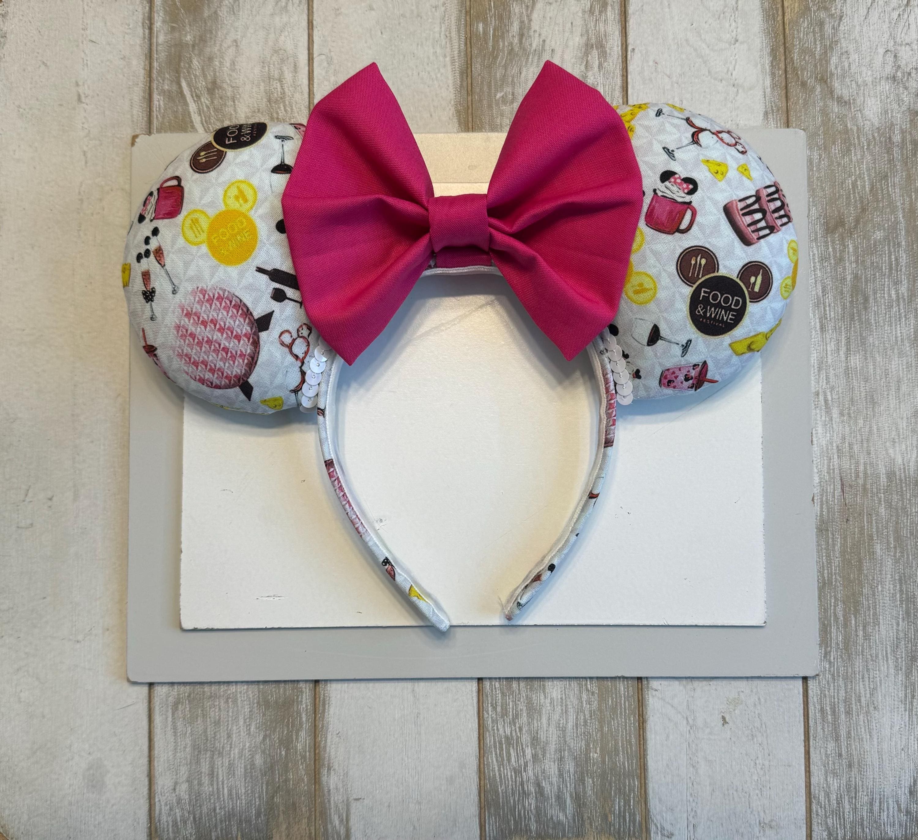 Disney Colorful Epcot Food & Wine Festival 2022 Mickey Ears ?? New ears just scooped into Disney World! We found these  main image 3