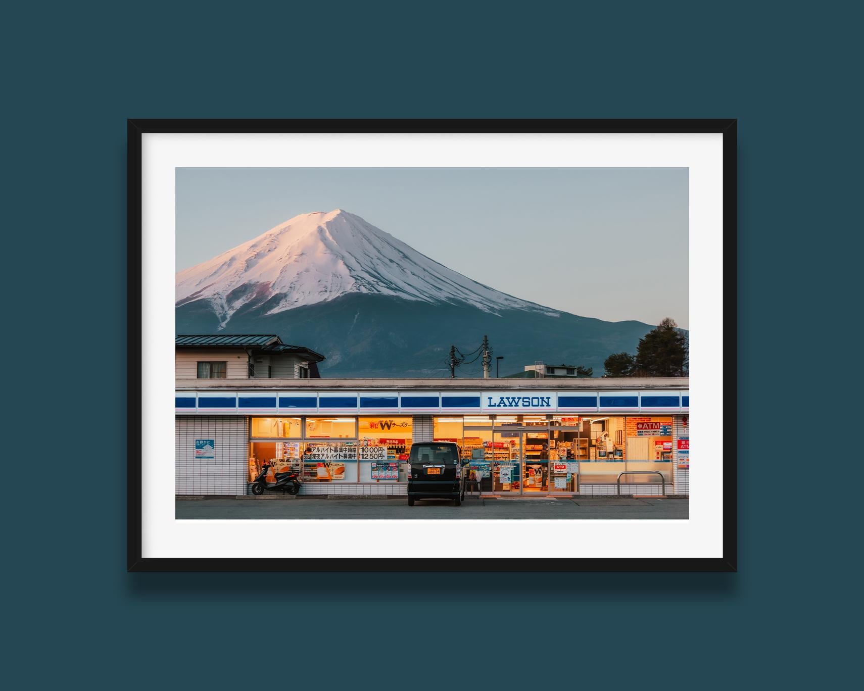 Mt Fuji Sunrise Print: Japan Lawson Store Photo Art - Etsy