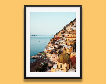 Impresión de Positano: Costa Amalfitana, Italia - Fotografía original