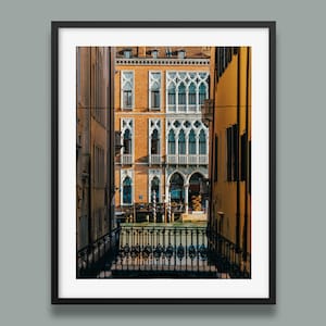 Venice Print | Venice Street Series 1 Italy, Italian architecture, Original Photography Wall Art Print By Peter Yan