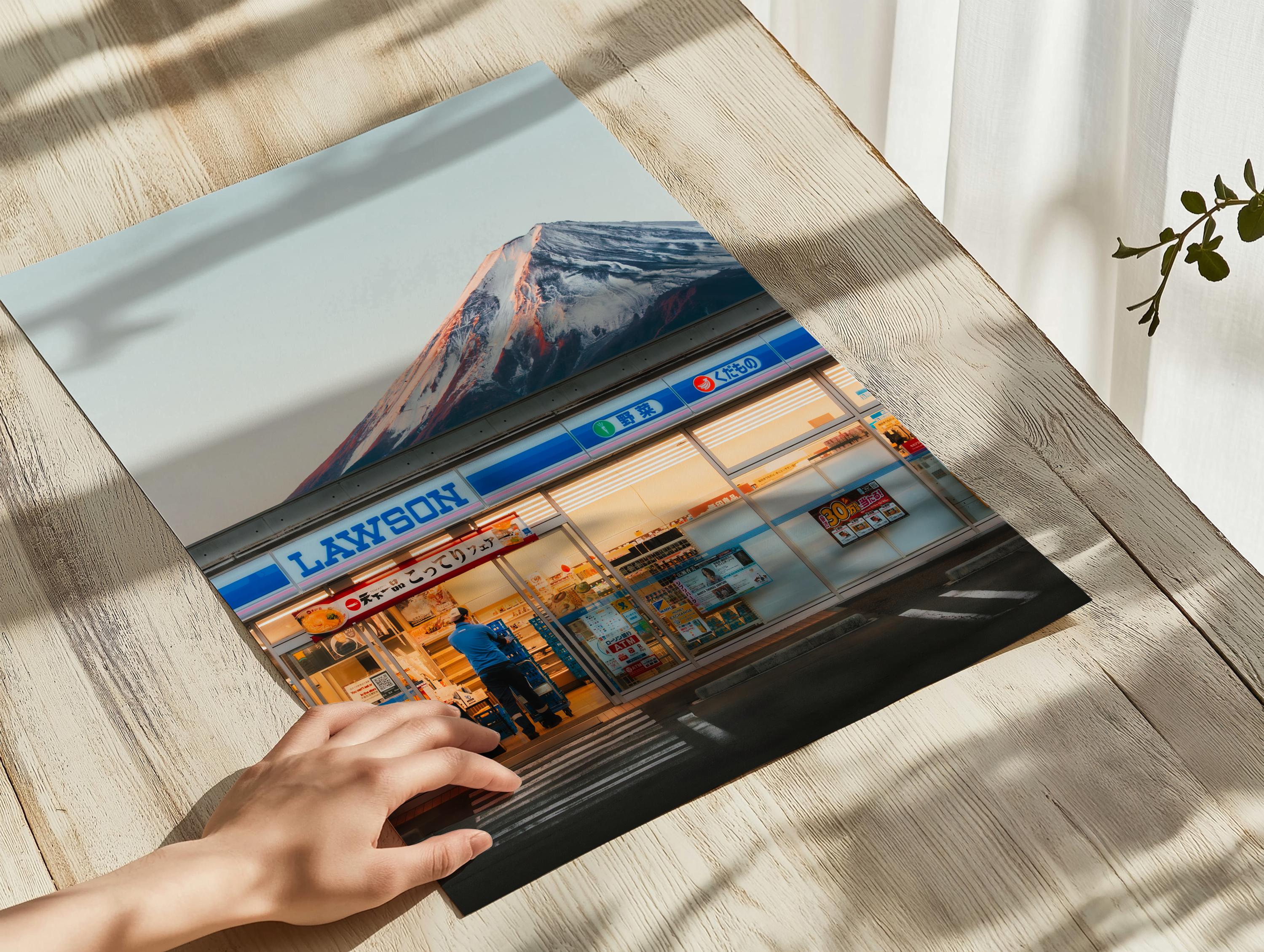 Mt Fuji Lawson Print: Japanese Landscape Photography - Etsy
