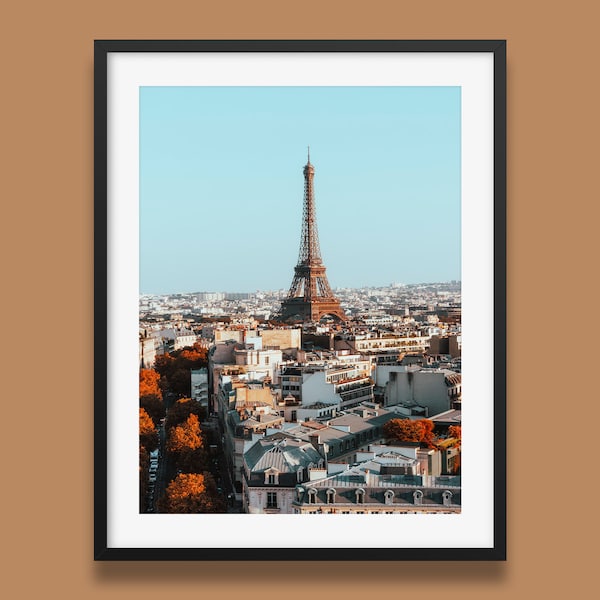 Paris Eiffel Tower Print I - City of Love 2023, France Wall Art Print, France Photo Print, vertical print of Paris