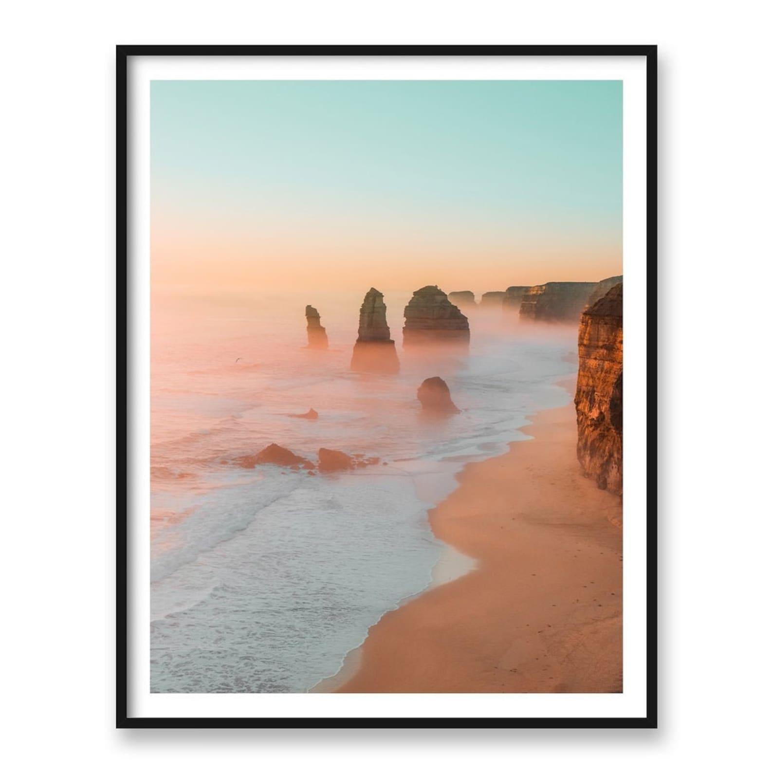 Australian Beaches Prints Set of 3 Wall Art Canvas Print Etsy