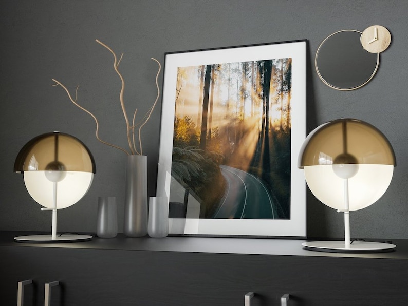 Black Spur Melbourne Australia Wall Art Print by Peter Yan Forest morning glory